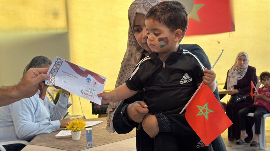 وكالة بيت مال القدس تسلم دفعة الربع الأول من كفالات ايتام غزة